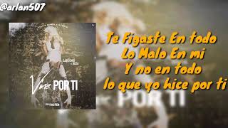 Boza Ft Carlienis  Vine Por Ti Video Lyrics [upl. by Normy]