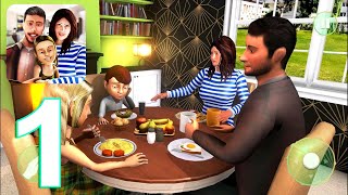 Family Simulator Virtual Mom Game Gameplay Walkthrough Part 1 IOSAndroid [upl. by Olotrab]