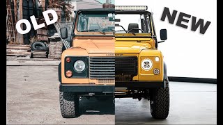 From OLD to NEW  Complete 1997 Land Rover Defender 90 Makeover [upl. by Orsa247]