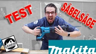 Makita Recipro Säbelsäge DJR186Z⎮Elektro Fuchsschwanz 18V Säge⎮Test⎮Unboxing⎮akku Säge 18V⎮makita [upl. by Aserehs]