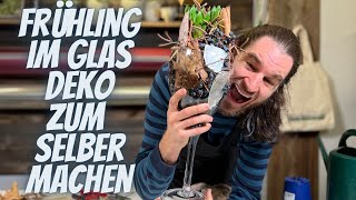 Hyazinthe in grossem Glas DIY Anleitung vom Profi [upl. by Ydak]