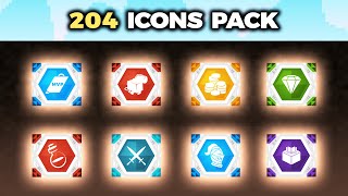 204 Buycraft Icons Pack for Minecraft Servers  quotSleekquot [upl. by Lleneg945]