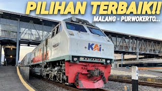 MALANG PURWOKERTO  Naik KA Malioboro Ekspres [upl. by Akinyt]