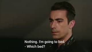 Siyah Beyaz Aşk 28 AsFer kiss part 1  English subs [upl. by Dierdre]