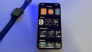 Watch face gallery  how to change  customise Apple Watch faces directly on your iPhone [upl. by Eitsyrhc]