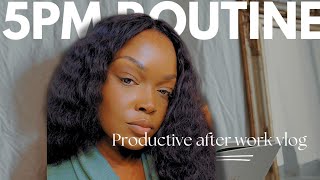 My Productive after work routineAfter my 9to5Life in my 40s [upl. by Joab]