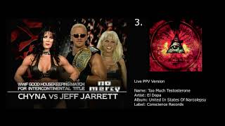 Jeff Jarrett vs Chyna  No Mercy 1999 Promo Music [upl. by Desdee]