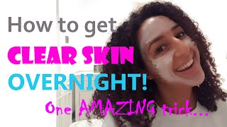 How to get clear skin overnight [upl. by Lennard]