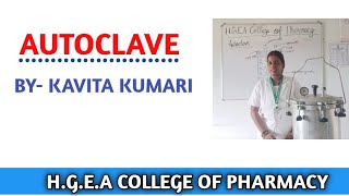 Autoclave  Principle Construction Working Precautions  By Kavita Kumari [upl. by Atteoj]