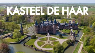 Kasteel de Haar  Drone video 4k [upl. by Leirvag]