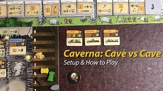 Caverna Cave vs Cave  Setup amp How to Play [upl. by Namara]