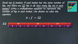 Model Multiplication and Division Equations Using Cuisenaire Rods  MathMatters [upl. by Lesh857]