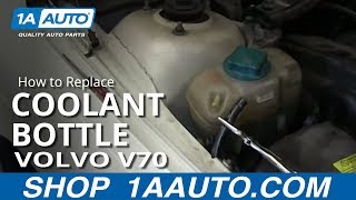 How to Replace Coolant Bottle 9907 Volvo V70 [upl. by Mundy]