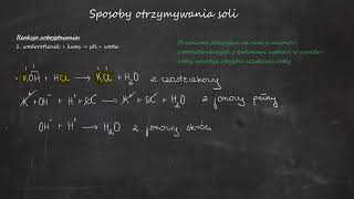 10 sposobów otrzymywania soli Sposoby otrzymywania soli Wyjątki  trudne reakcje Szkoła średnia [upl. by Spragens]