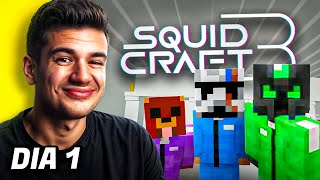 MI PRIMER DÍA EN LOS SQUIDCRAFT GAMES 3 [upl. by Hallock580]