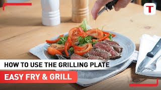 How to use the grilling plate  Tefal Easy Fry amp Grill [upl. by Acillegna183]