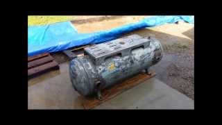 Air compressor 1 tank reconditioning [upl. by Tiossem768]