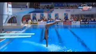 Tania Cagnotto Gold Medal 2015 Springboard Women 1m [upl. by Eivets]