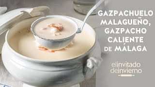 Gazpachuelo malagueño sopa ligada con mayonesa típica de Málaga [upl. by Meerak14]