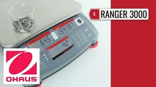 OHAUS Ranger 3000  Counting Scales product video presentation [upl. by Rebbecca]