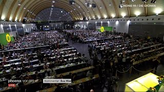 Grüne Auftakt Parteitag Bundesdelegiertenkonferenz in Bielefeld [upl. by Atekram]