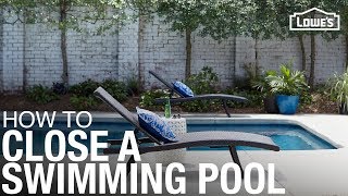 How to Close and Winterize Your Pool  Pool Care 3 of 3 [upl. by Ilrahs]