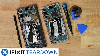 Galaxy S22S22 Ultra Dual Teardown Note what we expect [upl. by Cagle]