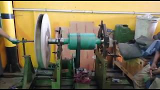 Allied Mechanical Equipment Maintenance Est  Schenck Balancing Machine [upl. by Belldas23]