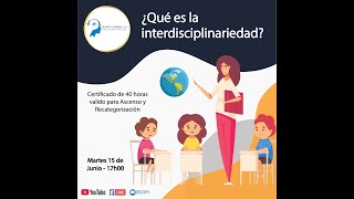 ¿Qué es la interdisciplinariedad [upl. by Duane]