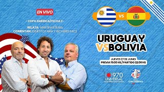 LA PREVIA DE URUGUAY EN VIVO  970 UNIVERSAL [upl. by Ietta939]