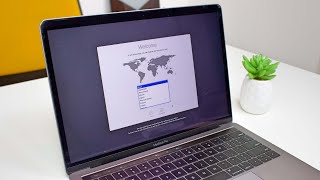 2021 How to Reset your Mac to Factory Settings Erase HD [upl. by Sidalg117]