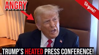 HUGE ANNOUNCEMENT Trumps EXPLOSIVE Press Conference Onboard Air Force One [upl. by Laenahtan]