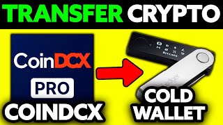 How To Transfer Crypto From CoinDCX to Cold Wallet 2025  Step by Step [upl. by Dash]