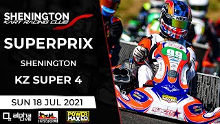 KZ Super 4  Shenington SuperPrix 2021  Annual Karting Event [upl. by Aryamoy757]