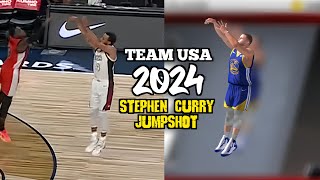 STEPHEN CURRY TEAM USA 2024 JUMPSHOT  NBA2K20 MOBILE [upl. by Llehsad]