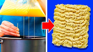 32 EASY KITCHEN HACKS AND TRICKS [upl. by Tomkin]