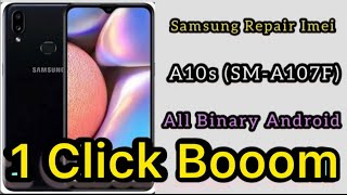 Samsung A10s SMA107F U8 U9 Repair Imei Without Root Android 1112  New Method 2022 Booooooooom [upl. by Arri370]