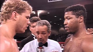 Tommy Morrison USA vs Ray Mercer USA  KNOCKOUT Boxing Fight Highlights HD [upl. by Ayotan]