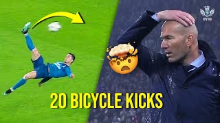 Cristiano Ronaldo all 20 Career Incredible Sensational Crazy Bicycle Kicks Show HD [upl. by Ydna]