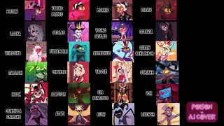 Poison But Almost Everybody From Hazbin Hotel And Helluva Boss Sings It AI Cover [upl. by Eerased]