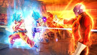 Goku amp Vegeta vs Jiren Raid Boss In Dragon Ball Xenoverse 2 Mods [upl. by Enisamoht504]