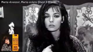 Marie Laforêt  Marie douceur Marie colère Paint It Black 1966 Single [upl. by Alil827]