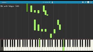 Idealism  Nagashi piano synthesia [upl. by Arsi]