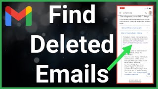 How To Recover Permanently Deleted Emails From Gmail [upl. by Adnoyek295]