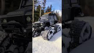 TRAXXAS HITS THE SNOW shorts rc winter Link to full video [upl. by Merce]