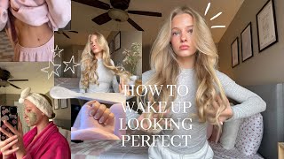 How to wake up looking perfect major selfcare night [upl. by Aserahs]