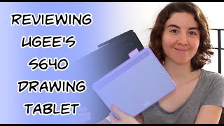 Reviewing Ugees S640 Drawing Tablet  An affordable amp durable purchase [upl. by Stephan197]