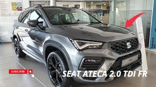 SEAT ATECA FR 20 TDI Facelift  Exterior design details [upl. by Assirialc]