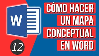 Como Hacer Mapas Conceptuales en Word [upl. by Aiekan]