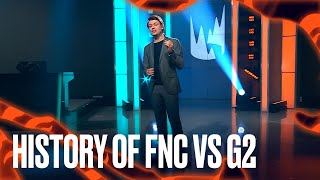 History of FNC vs G2  2022 LEC Spring [upl. by Hercules269]